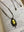 Golden pendant necklace