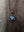 Labradorite stone heart locket necklace