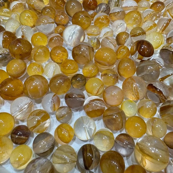 Collection level-Yellow inclusion quartz