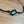 Simple crystal black choker necklace