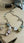 Tricolor crystal choker necklace